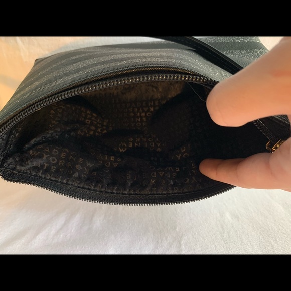 Kate Spade Black And Silver Crossbody Purse - Picture 3 of 6